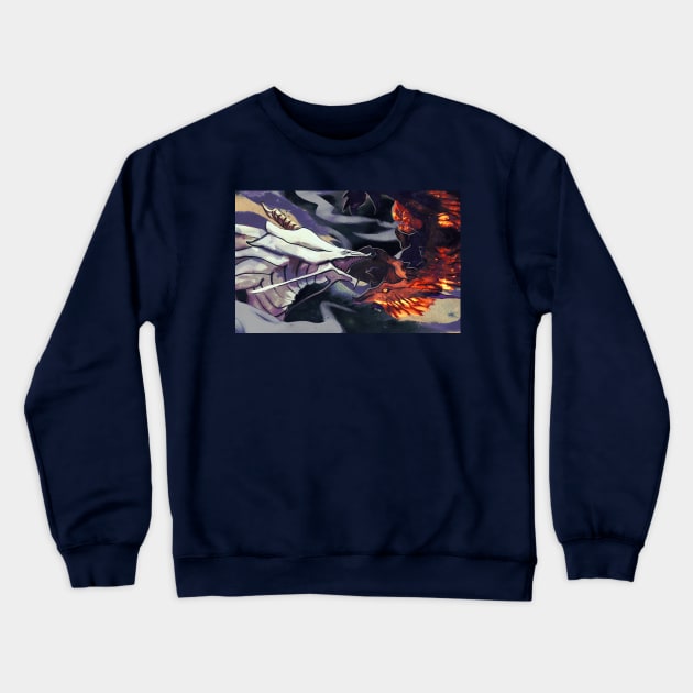 Amatsu vs Narwa Crewneck Sweatshirt by Briarworth And Oleander